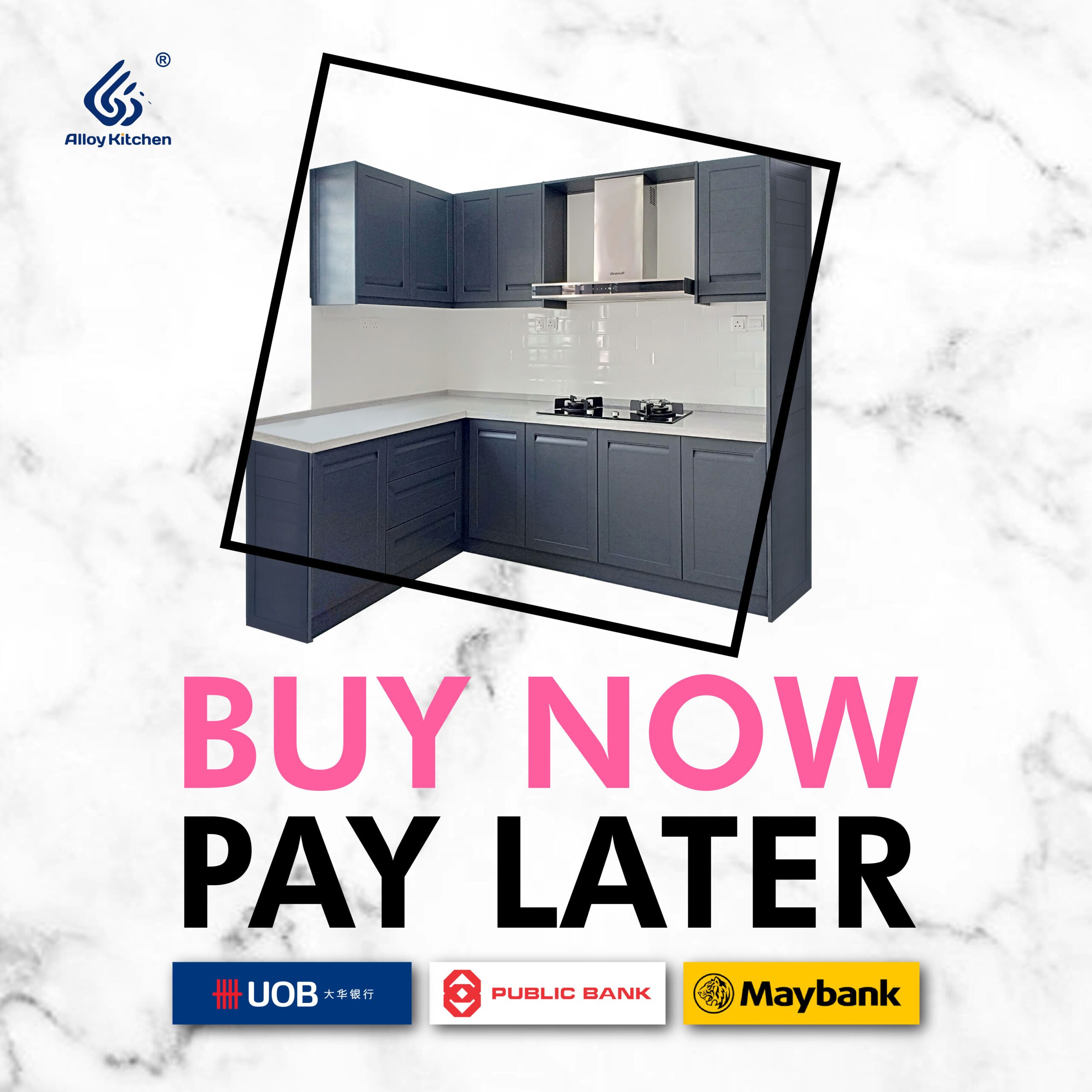 Buy Now, Pay Later Alloy Kitchen