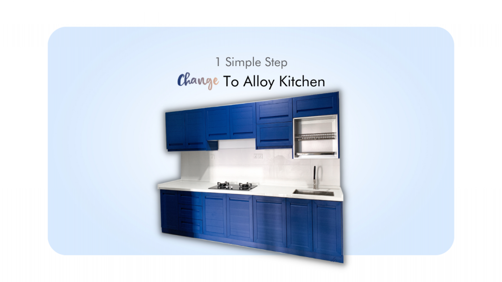 free dismantle for alloy kitchen cabinet